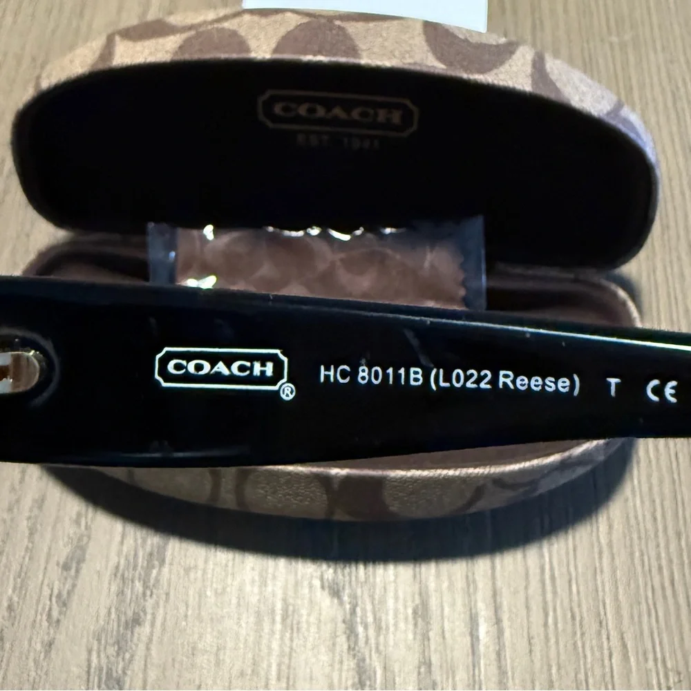 Coach Black Reese Sunglasses - Picture 5 of 11